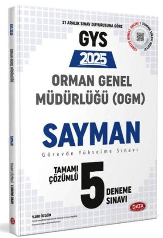 Orman Genel Müdürlüğü Sayman Görevde Yükselme Sınavı Tamamı Çözümlü 5 Deneme