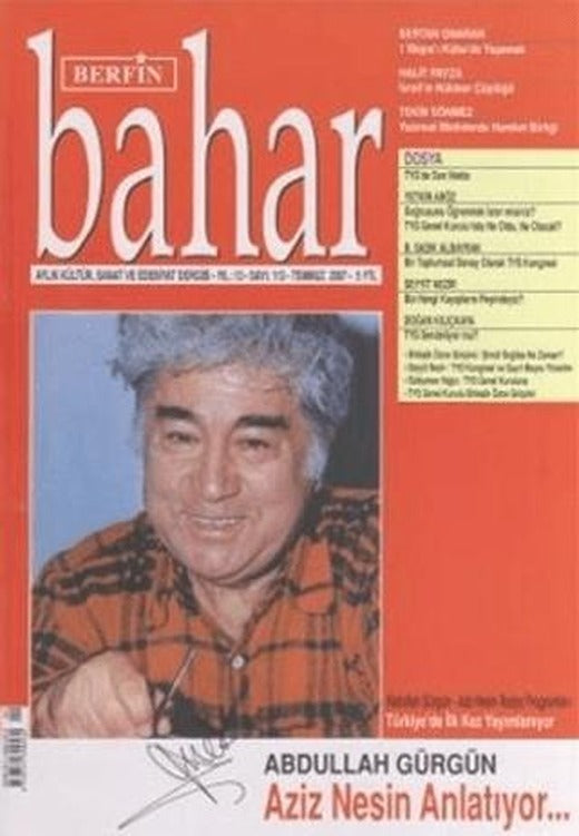 Berfin Bahar Aylık Kültür, Sanat ve Edebiyat Dergisi Sayı: 113 | Berfin Bahar Dergisi (Ciltsiz)