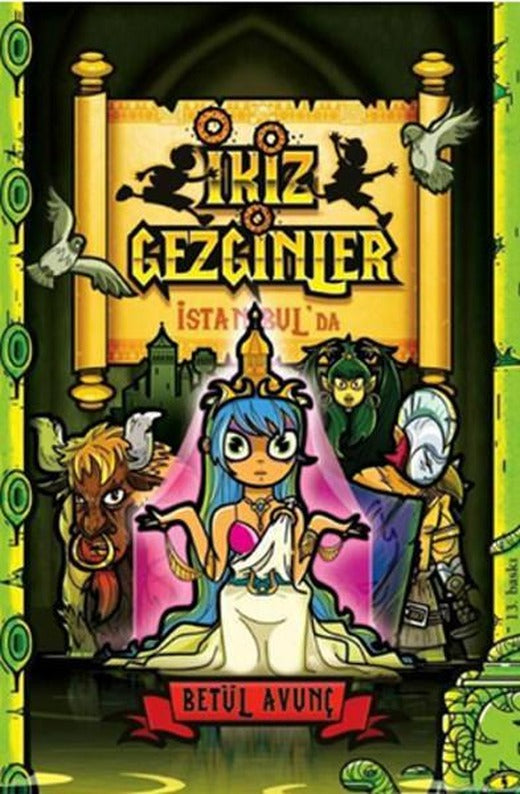İkiz Gezginler İstanbul'da | Tudem Yayınları - Çocuk Kitapları Dizisi (İnce Kapak)