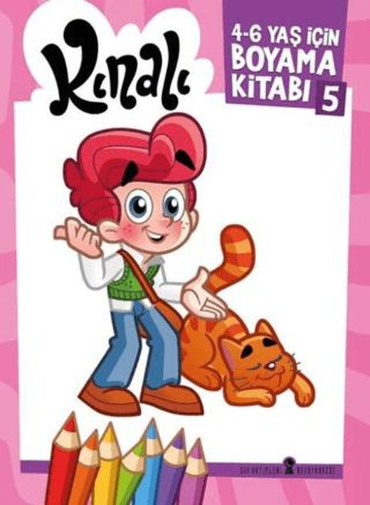 Kınalı 4 - 6 Yaş İçin Boyama Kitabı - 5 | Sır Katipleri (Ciltsiz)
