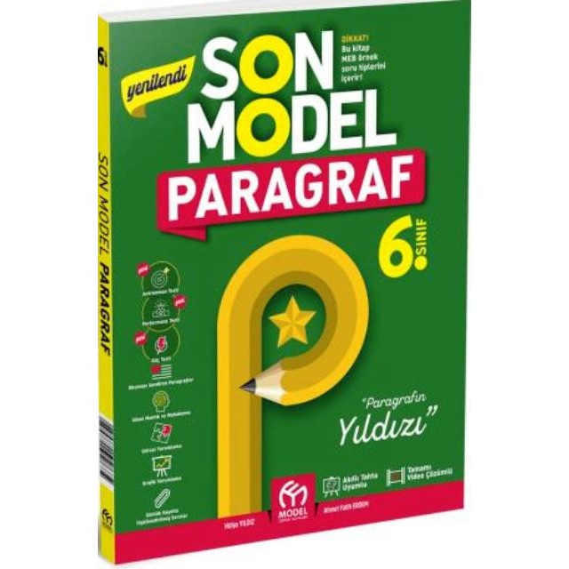 6. Sınıf Son Model Paragraf | Model Eğitim Yayıncılık (Ciltsiz)