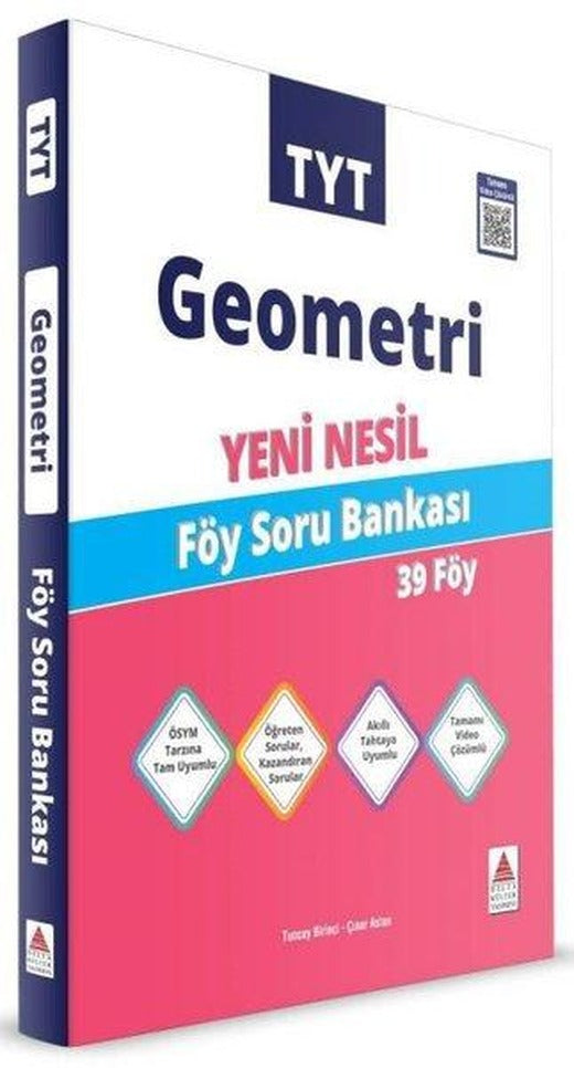 TYT Geometri Föy Soru Bankası | Delta Kültür-Eğitim (İnce Kapak)