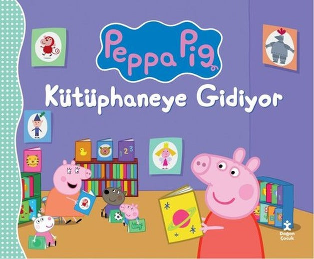 Peppa Pig - Kütüphaneye Gidiyor | Doğan Çocuk