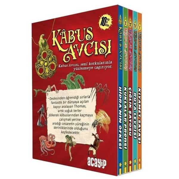 Kabus Avcısı Seti - 5 Kitap Takım - Kutulu