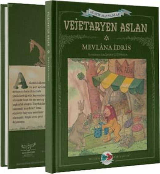 Vejetaryen Aslan | Vak Vak Yayınları (Ciltli)