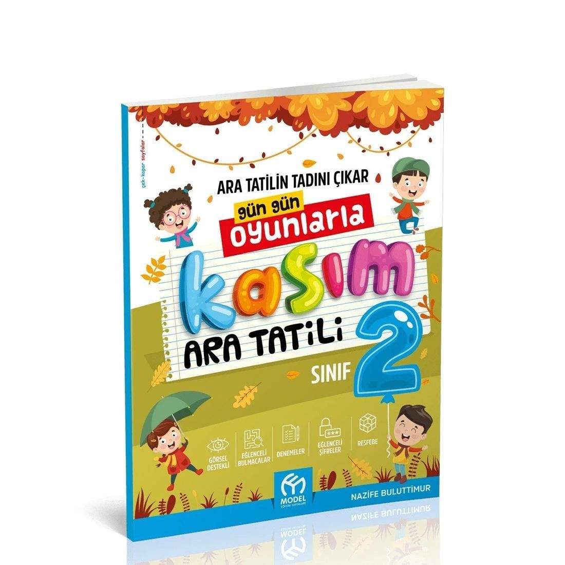 2.Sınıf Kasım Tatil Kitabı | Model Eğitim Yayıncılık (Ciltsiz)