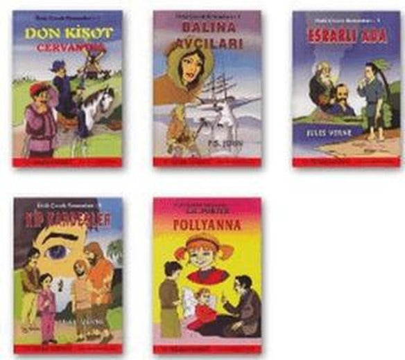 Ünlü Çocuk Romanları (5 Kitap Takım) | Özlem Yayınevi (Ciltsiz)