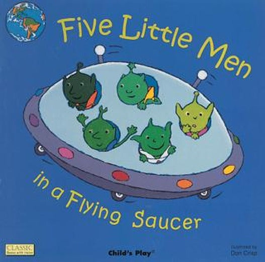 Five Little Men in a Flying Saucer | Child's Play (Ciltsiz)