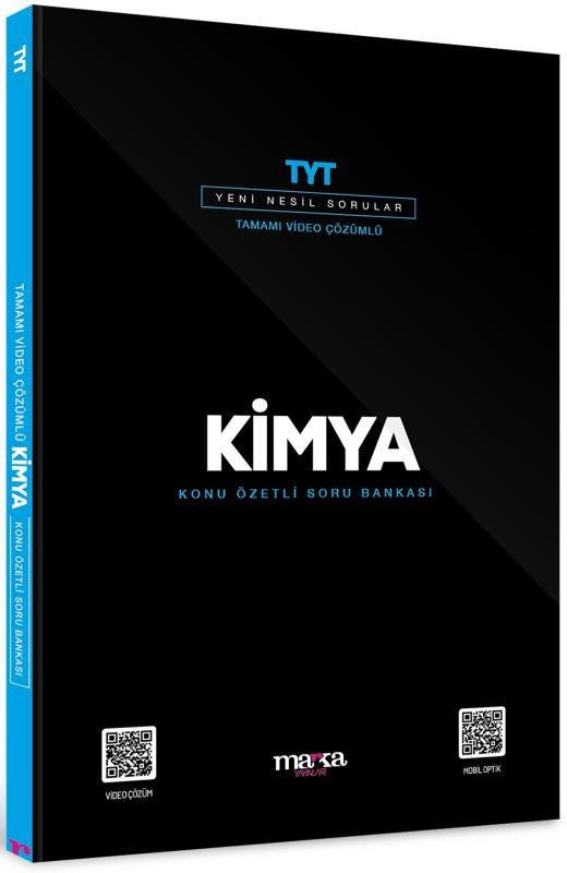 2025 TYT Kimya Konu Özetli Yeni Nesil Soru Bankası Tamamı Video Çözümlü | Marka Yayınları (İnce Kapak)