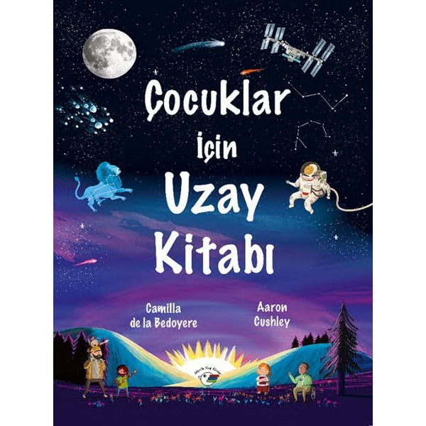 Çocuklar İçin Uzay Kitabı | Minik Kuş Kitap (İnce Kapak)