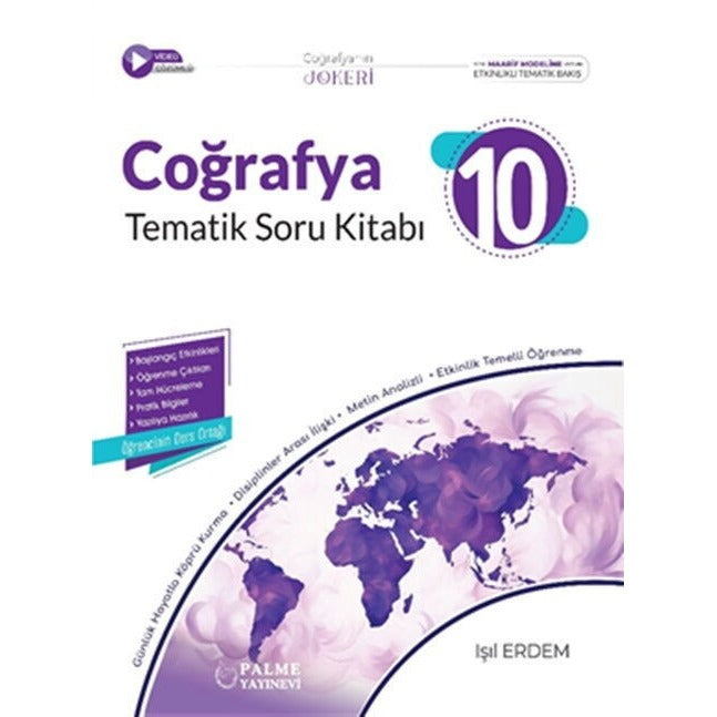 10. Sınıf Joker Coğrafya Tematik Soru Kitabı