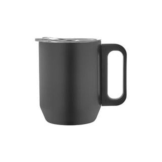 Paslanmaz Çelik Kupa Bardak - Siyah - 350 ml - 5354 | Halk Kitabevi