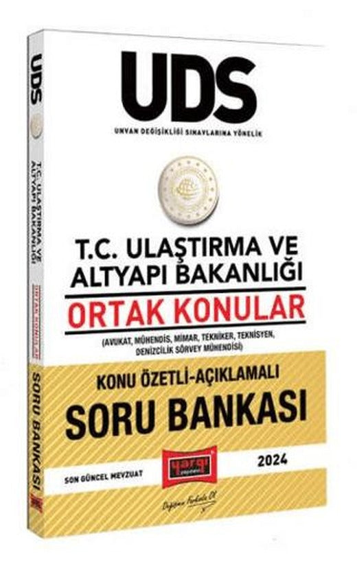 UDS T.C Ulaştırma ve Altyapı Bakanlığı Ortak Konular Konu Özetli-Açıklamalı Soru Bankası