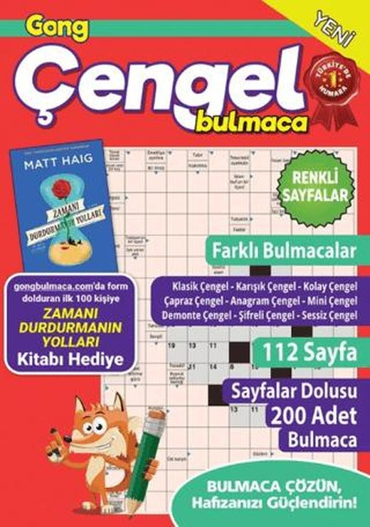 Gong Çengel Bulmaca 20 | Maxi Yayıncılık (Ciltsiz)