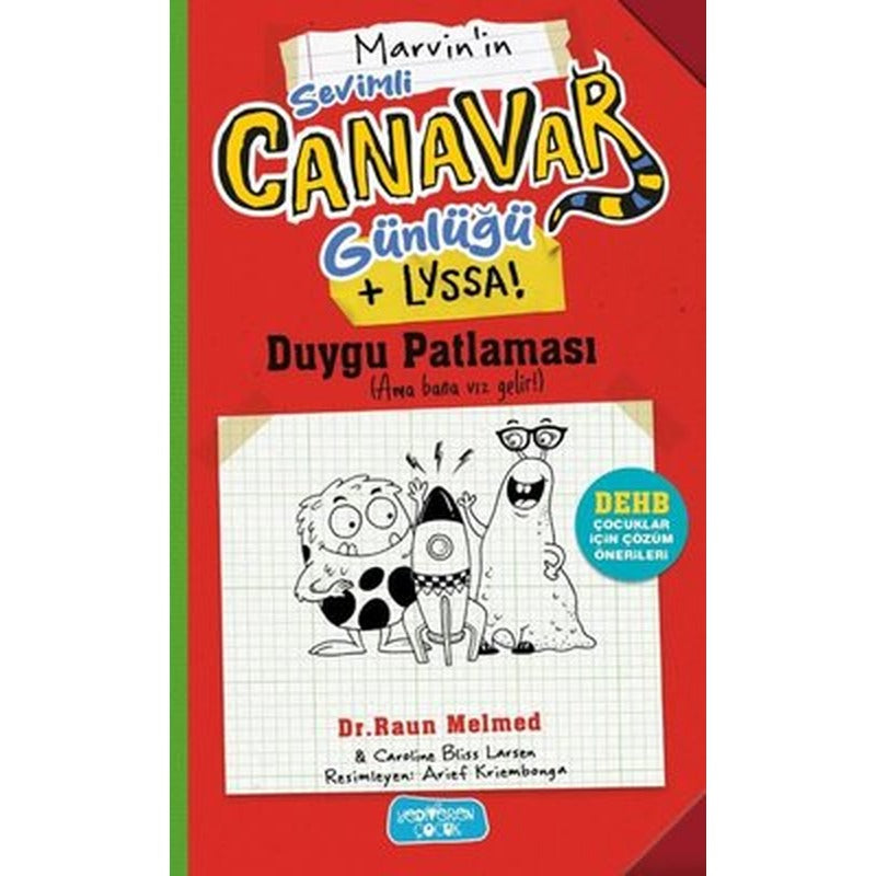 Marvin'in Sevimli Canavar Günlüğü Lyssa! Duygu Patlaması | Yediveren Çocuk (İnce Kapak )