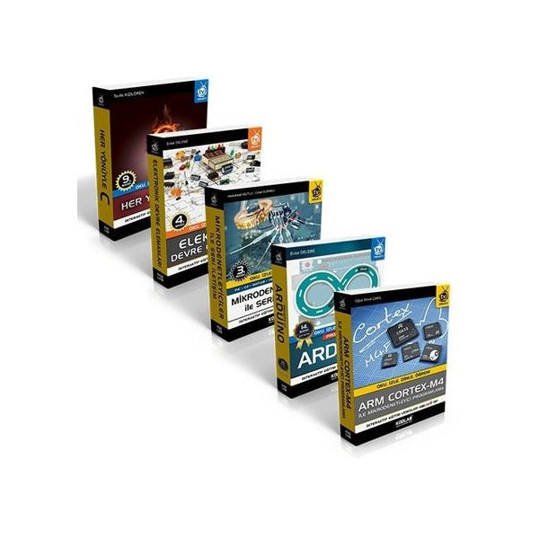 Elektrik Elektronik Mühendisliği Seti-5 Kitap Takım | Kodlab (İnce Kapak)