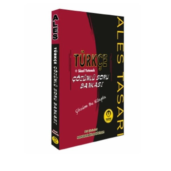 ALES Türkçe Çözümlü Soru Bankası | Tasarı Akademi (İnce Kapak)