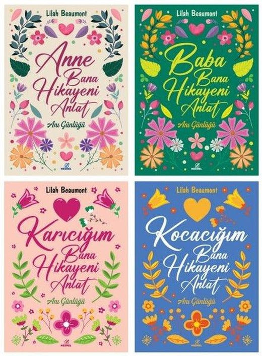 Bana Hikayeni Anlat Günlük Serisi Seti-  4 Kitap Takım | Nesnel Yayınları (İnce Kapak)