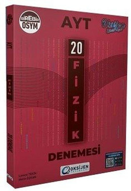 AYT Fizik 20 Branş Denemesi | Oksijen Yayınları - Eğitim (İnce Kapak)