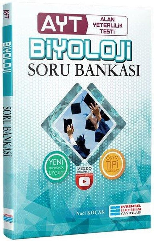 TYT Biyoloji Video Çözümlü Soru Bankası | Evrensel İletişim Yayınları (İnce Kapak)
