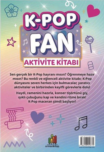 K-Pop Fan Aktivite Kitabı | Orman Kitap (İnce Kapak)  - Resim 2