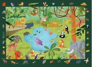 Buzz Puzzle - Jungle Search and Find Puzzle | Kidmosfer - Resim 1