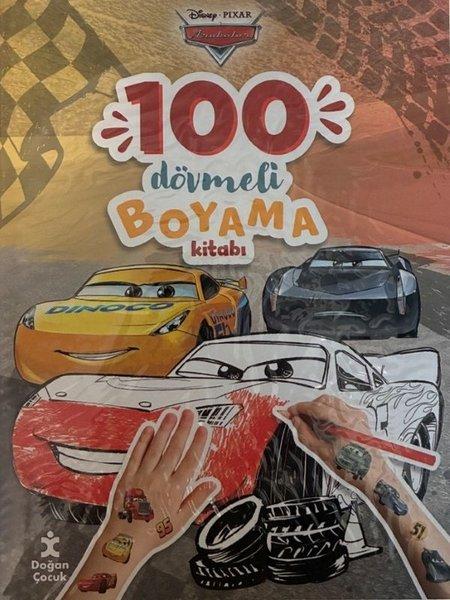 Disney Pixar Arabalar - 100 Dövmeli Boyama Kitabı | Doğan Çocuk (İnce Kapak)  - Resim 1