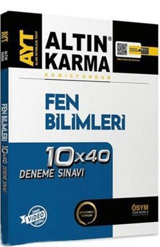 Altın Karma AYT Fen Bilimleri Branş Deneme | Altın Karma Yayınları (Ciltsiz)  - Resim 1
