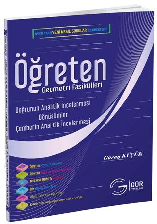 Öğreten Matematik Fasikülleri - Doğrunun ve Çemberin Analitik İncelenmesi Konu Anlatımlı