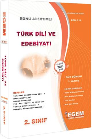 2. Sınıf Türk Dili Ve Edebiyatı Konu Anlatımlı Soru Bankası