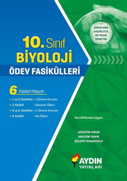 10.Sınıf Biyoloji Ödev Fasikülleri Aydın Yayınları