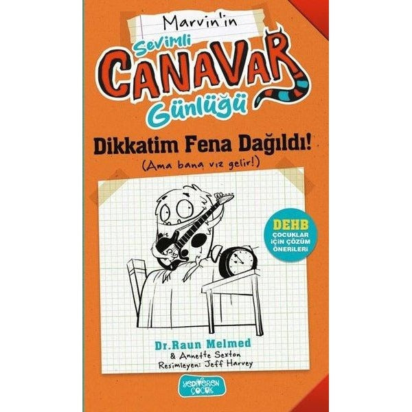 Marvin'in Sevimli Canavar Günlüğü - Dikkatim Fena Dağıldı! | Yediveren Çocuk (İnce Kapak)