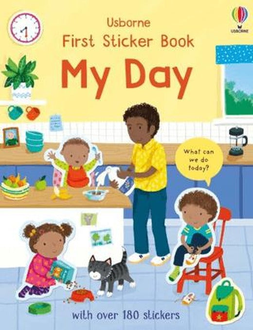 First Sticker Book My Day | Usborne (Ciltli)