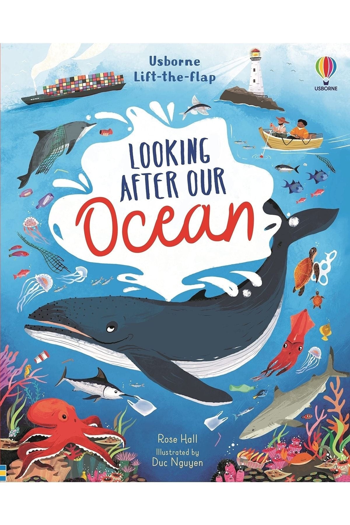 Lift-the-flap Looking After Our Ocean | Usborne (Ciltli)