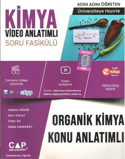 Organik Kimya Konu Anlatımlı | Çap Yayınları (İnce Kapak)