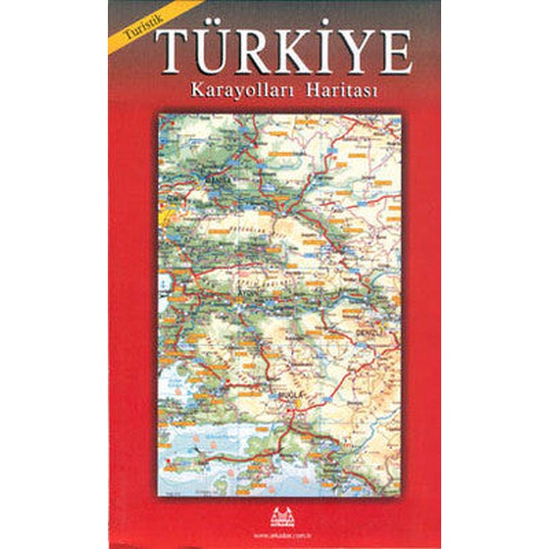 Turistik Türkiye Karayolları Haritası | Arkadaş Yayıncılık