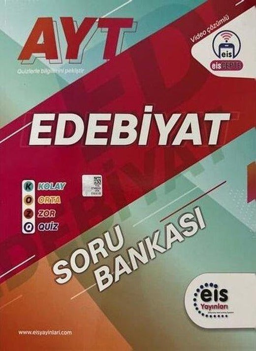 AYT Türk Dili ve Edebiyatı KOZ Serisi Soru Bankası | Eis Yayınları (İnce Kapak)
