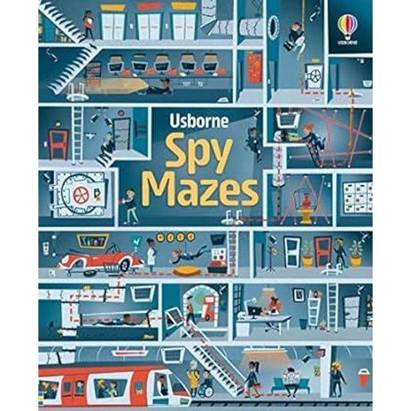 Spy Mazes | Usborne (Ciltsiz)