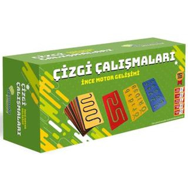 Çizgi Çalışmaları - İnce Motor Gelişimi (Ahşap) | Aklımda Zeka Oyunları