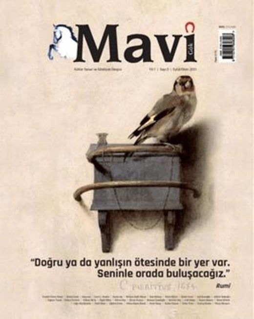 Mavi Gök Kültür Sanat Edebiyat Dergisi Sayı: 3 Eylül - Ekim 2021 | Mavi Gök Dergisi Yayınları (Ciltsiz)