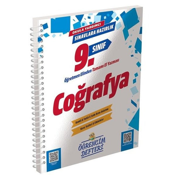 9. Sınıf Coğrafya Öğrencim Defteri | Murat Yayınları (İnce Kapak)