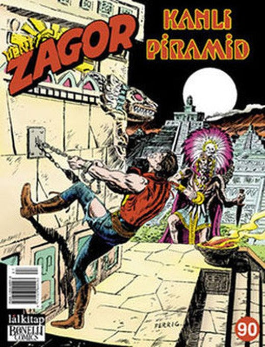 Yeni Zagor Sayı 90 - Kanlı Piramid | Lal
