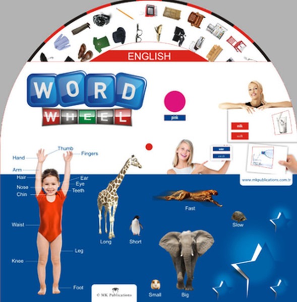 English Word Wheel | MK Publications