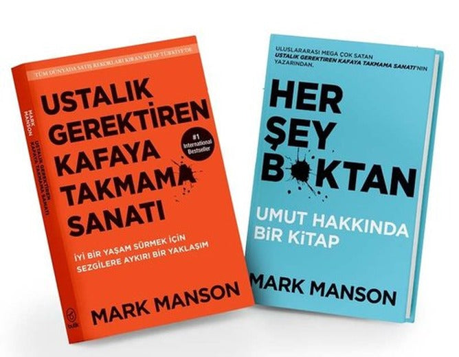Ustalık Gerektiren Kafaya Takmama Sanatı ve Her Şey Bktan Kitap Seti - 2 Kitap Takım | Butik Yayınları