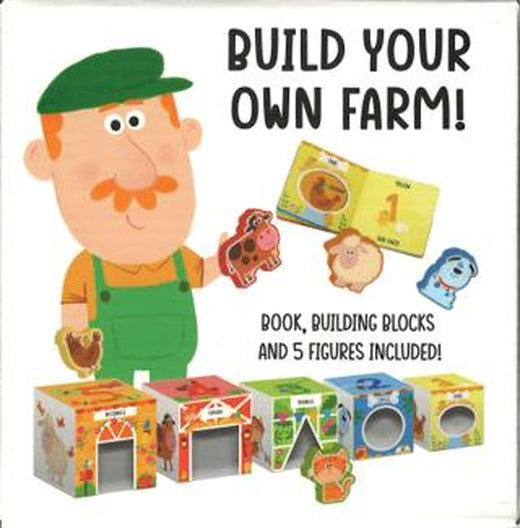 Book and Building Blocks: Farm | Yoyo Books (Ciltli)