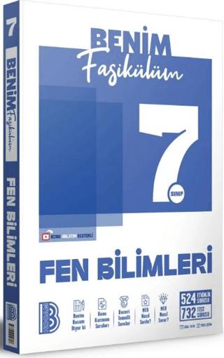 7. Sınıf Fen Bilimleri Benim Fasikülüm | Benim Hocam Yayınları (Ciltsiz)  - Resim 1