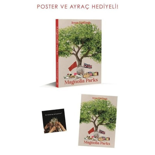 Magnolia Parks - Poster ve Ayraç Hediyeli | Lapis Yayınları (İnce Kapak)