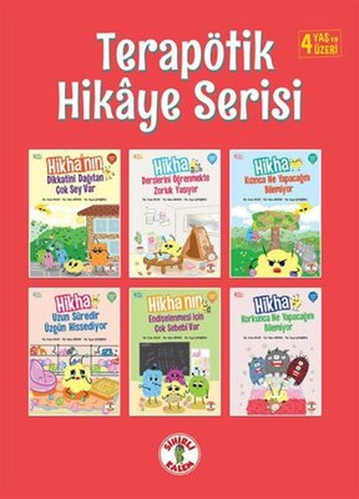 Terapötik Hikaye Serisi Seti - 6 Kitap Takım | Sihirli Kalem