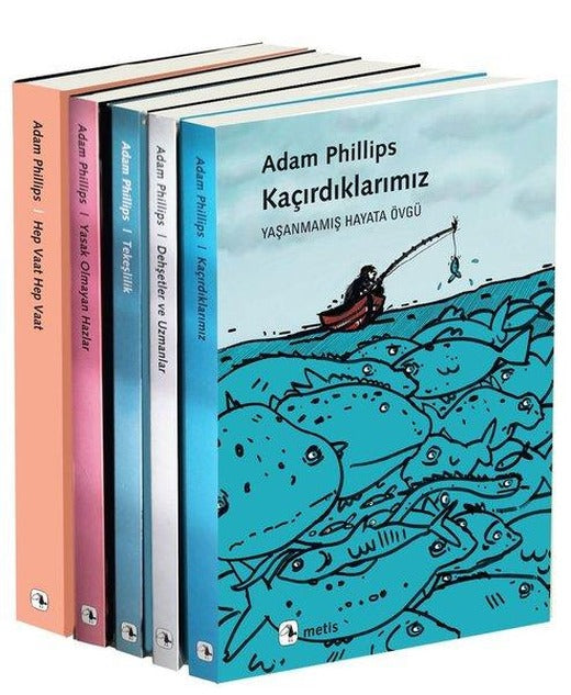Adam Phillips Seti - 5 Kitap Takım - Hediyeli | Metis Yayınları (İnce Kapak)