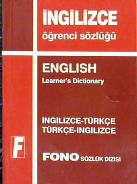 İngilizce/Türkçe - Türkçe/İngilizce Standart Sözlük | Fono Yayınları (İnce Kapak)